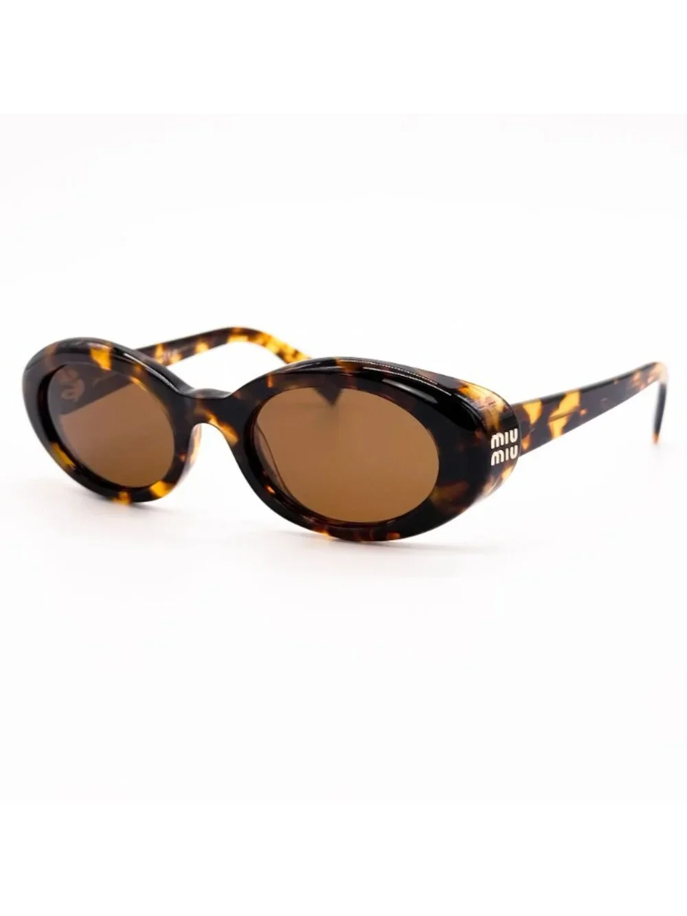 New Miu Miu MUB09S 14L20V Havana Brown Women Sunglasses SMU B09
